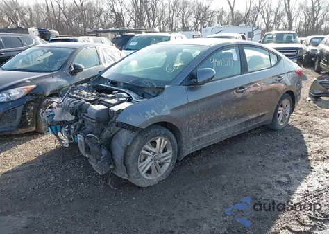 2020 Hyundai Elantra Sel from USA, damaged, VIN 5NPD84LF7LH509706